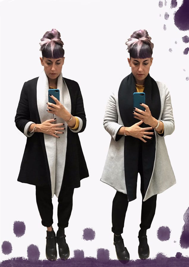 Set maglia giallo ocra e jumpsuit nera in cotone oeko-tex - immagine 6