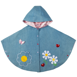 Ultime Mantellina Margherita ricamata con paillette