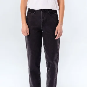 The Original Performance Mom Jeans - Denim nero lavato