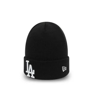 Beanie Essential Cuff La Dodgers Blkwhi