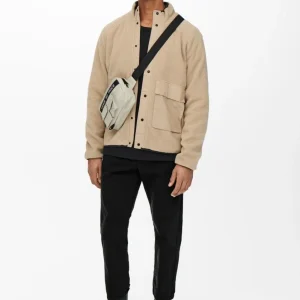 Pantaloni da twill chino a raggio avi - nero