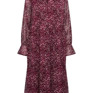 Navi Midi Kjole - Rose Violet