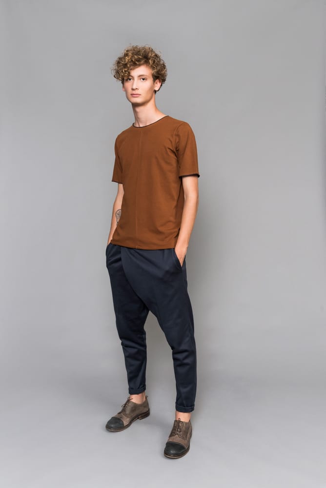 Sustainable men top, customizable, oeko tex fabric - immagine 2