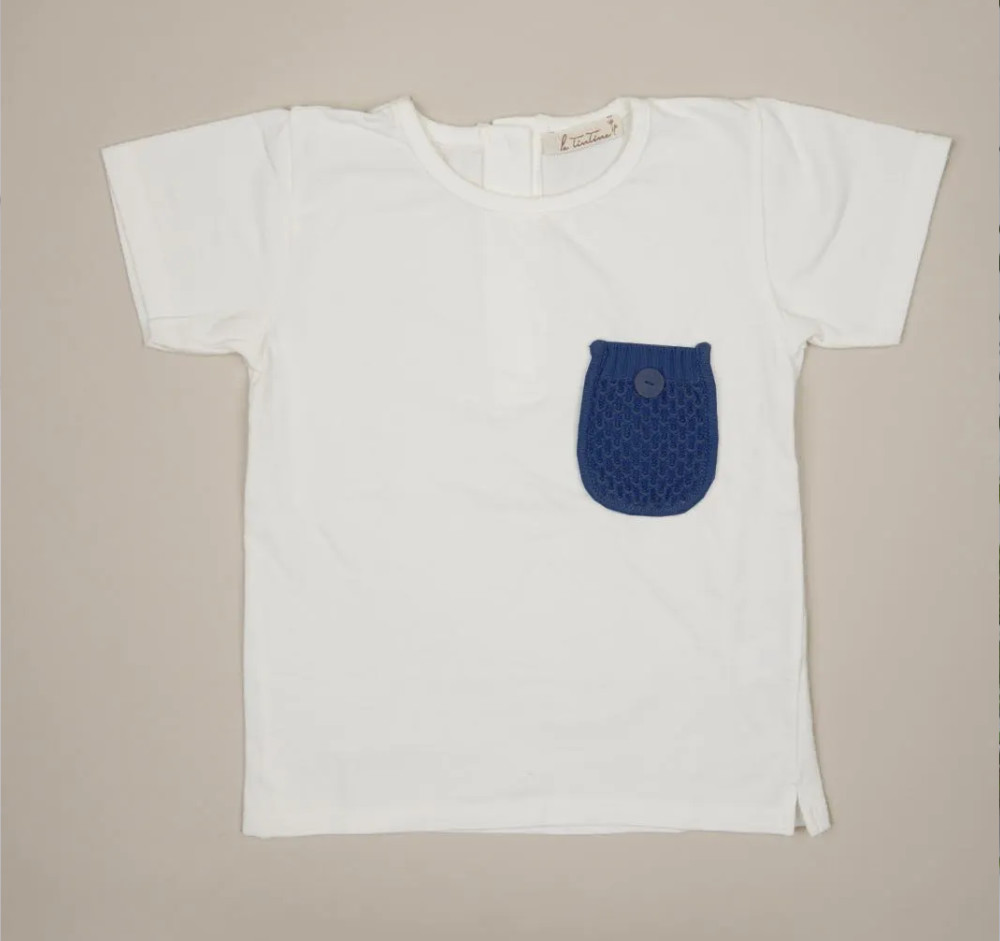 T-shirt con taschino - immagine 3