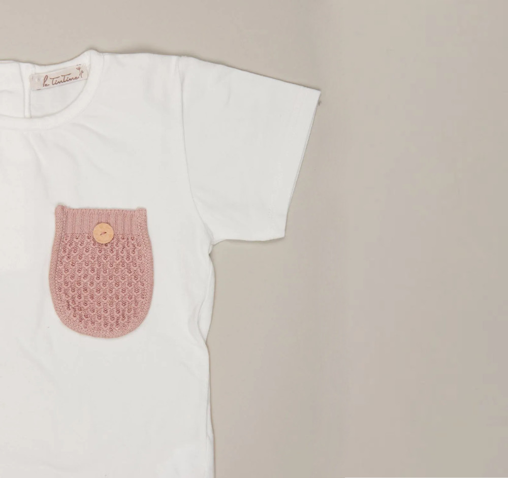 T-shirt con taschino - immagine 8