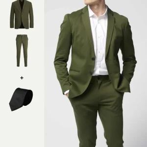 The Original Performance Suit™️ (Verde scuro) + Cravatta - Offerta pacchetto (V.I.P)