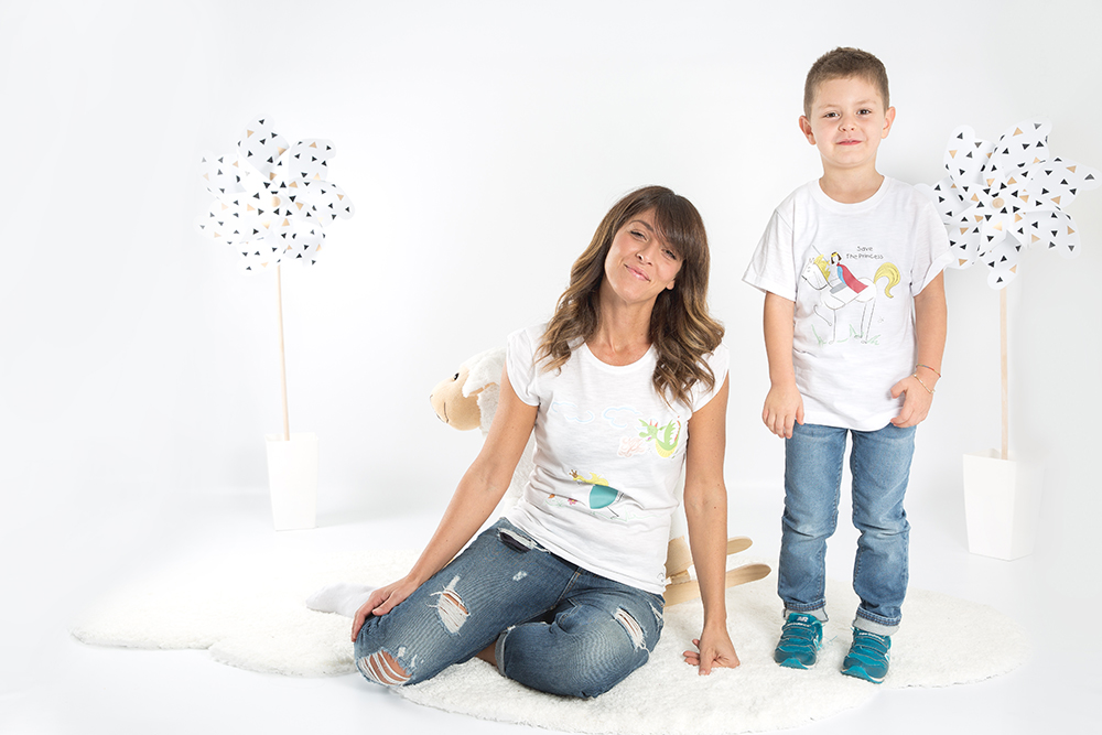T-shirt Save the Princess Mamma - immagine 3
