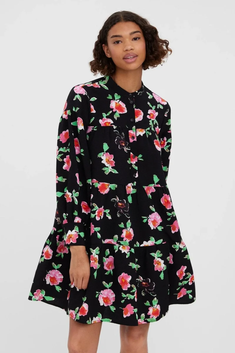 Abito a maniche lunghe di inni - Hyms nero