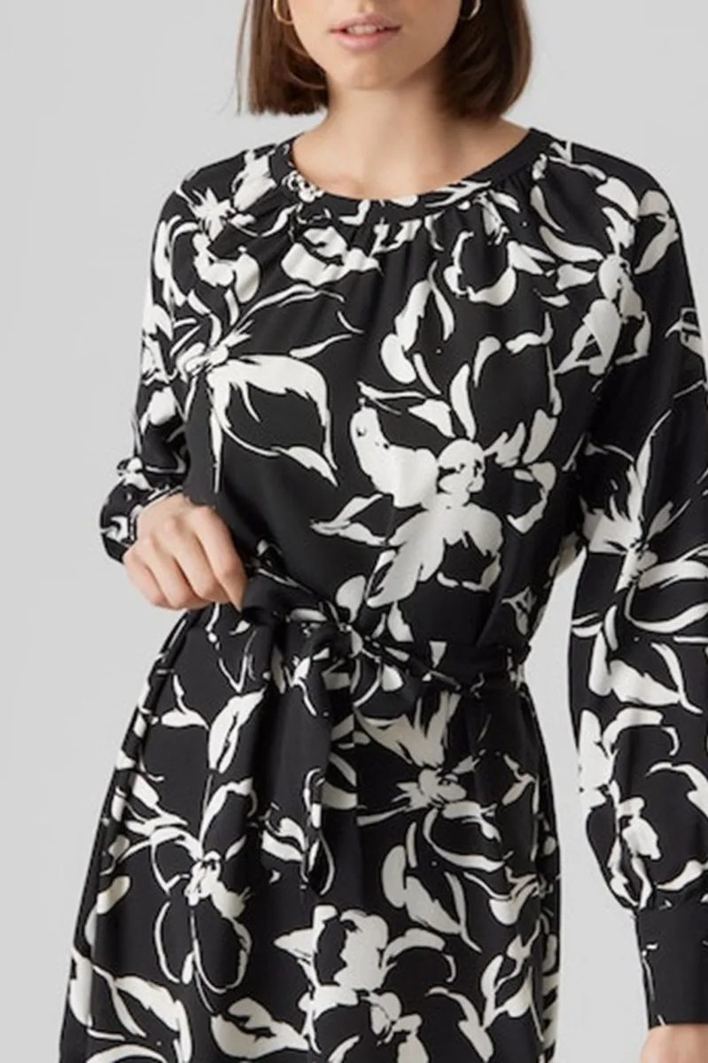Polliana Maxi Kjole - Flower Black - immagine 5